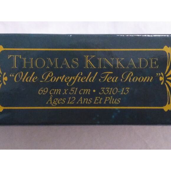 NIB Ceaco THOMAS KINKADE OLDE PORTERFIELD TEA ROOM 1,000 Piece Puzzle 20"X27 - Picture 5 of 8